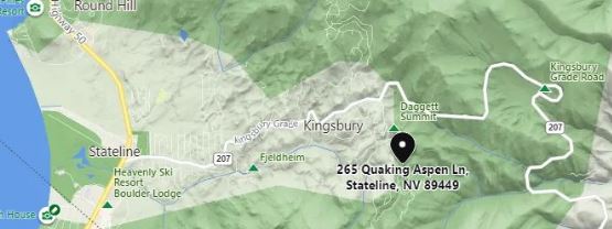 Bing Map Ridge Sierra