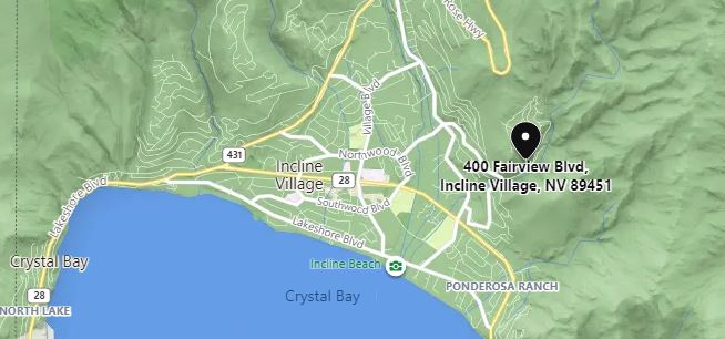 Bing Map Tahoe Chaparral
